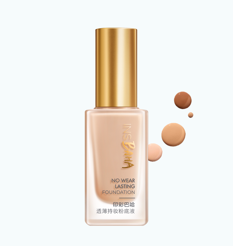 lewin乐玩印彩巴哈透薄持妆粉底液-柔雾型/柔润型