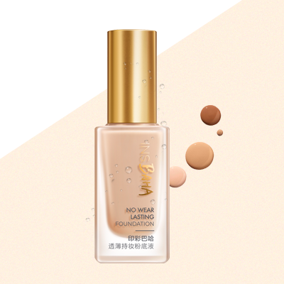 lewin乐玩印彩巴哈透薄持妆粉底液-柔雾型/柔润型