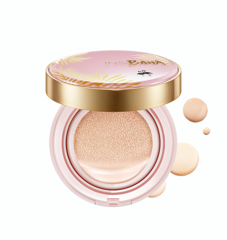 lewin乐玩印彩巴哈光感雪肌气垫CC霜